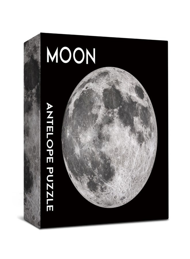 Antelope - 1000 Piece Puzzle for Adults, Space Moon Jigsaw Puzzles 1000 Pieces, Telescope Planet Close-up Round Puzzle, High Resolution, Matte Finish, No Dust Space Puzzle - Image 2